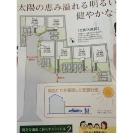 北区初生町　宅地分譲５区画　仲介　(Ｈ１８)