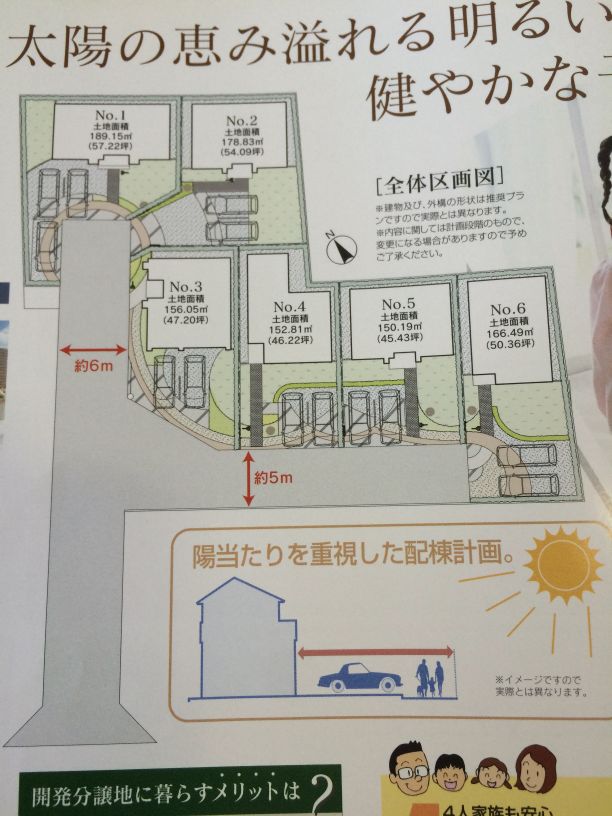 北区初生町　宅地分譲５区画　仲介　(Ｈ１８)