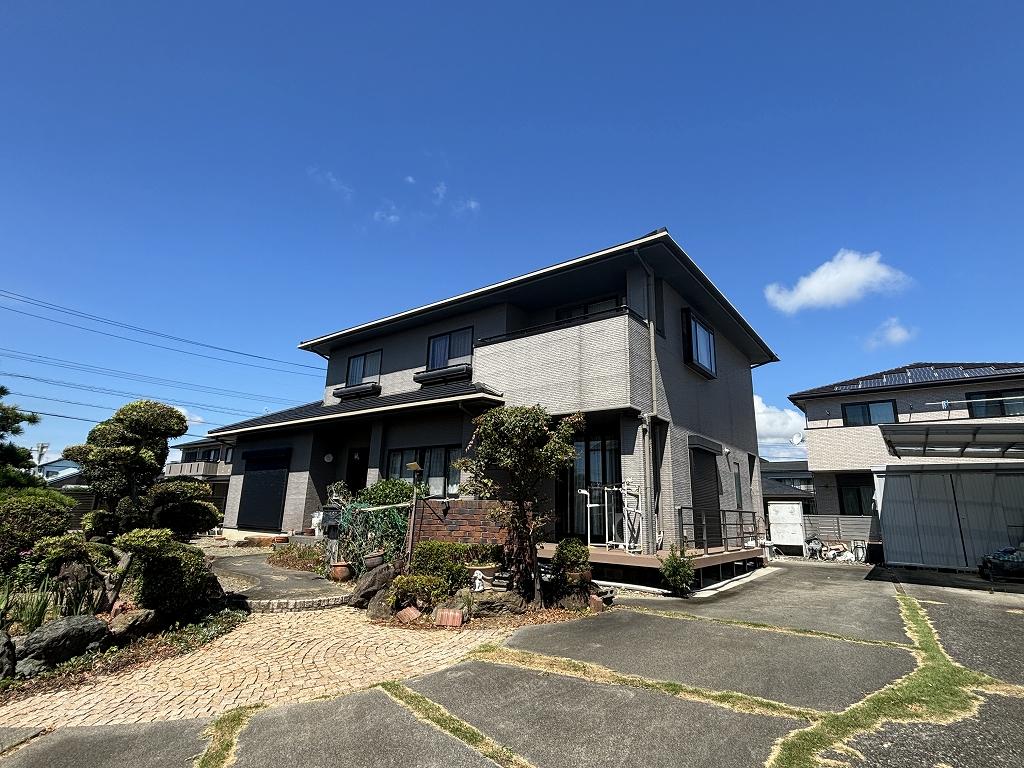 中央区若林　中古住宅　約140坪の南西角地　住友林業の家　2世帯住宅